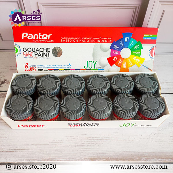 گواش 12 رنگ پنتر