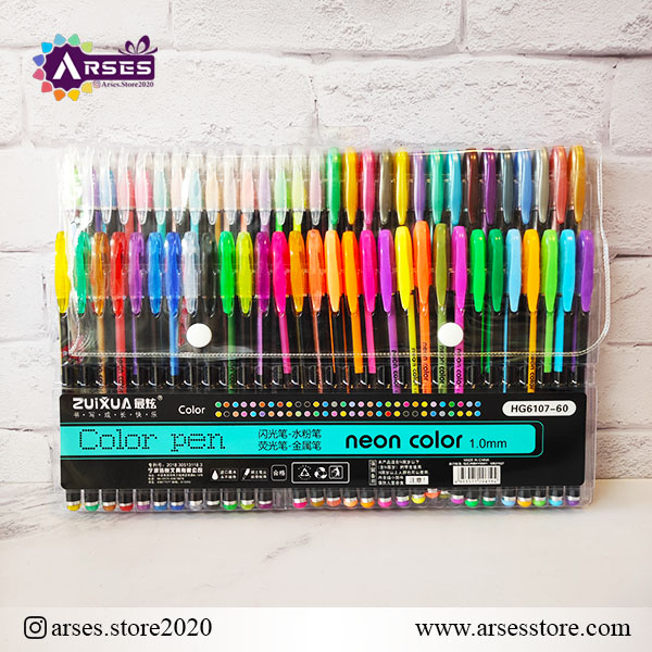 خودکار 60 رنگ اکلیلی شبرنگ