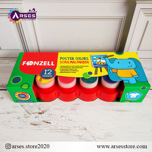 گواش 12 رنگ فونزل