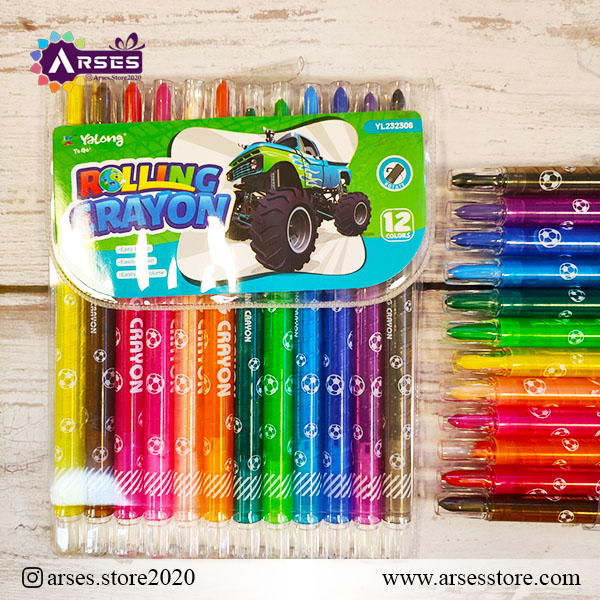 پاستل 12 رنگ یالونگ پیچی