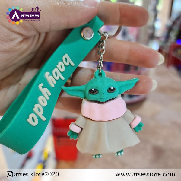 آویز سیلیکونی بیبی یودا
