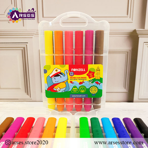 ماژیک 12 رنگ کیفی فونزل 