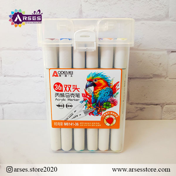 ماژیک 36 رنگ طلقی دوسر اکرولیک