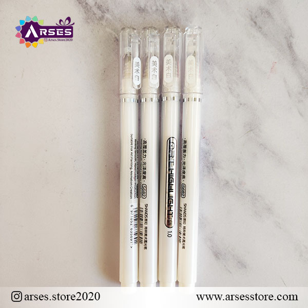 خودکار سفید بسته 4 عددی