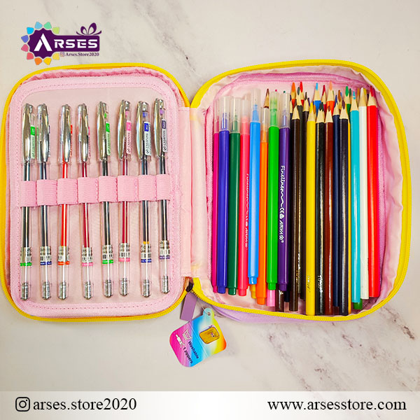 جامدادی پارچه ای کتابی بزرگ هیرو