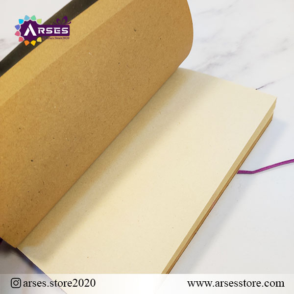 دفترچه گرافت وولن طرح مشکی سایز 51