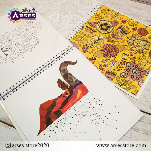 کتاب رنگ آمیزی بزرگسالان المون2