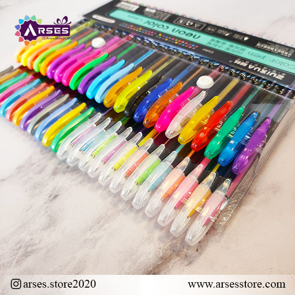 خودکار 48 رنگ اکلیلی شبرنگ3