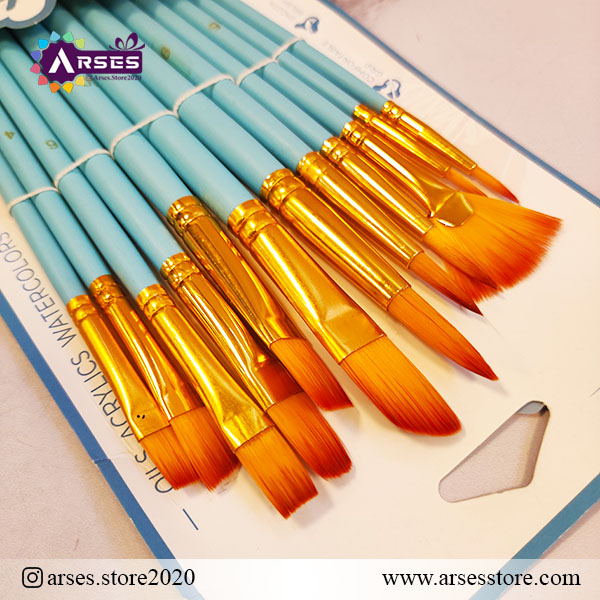 ست قلمو 12 عددی مخلوط4