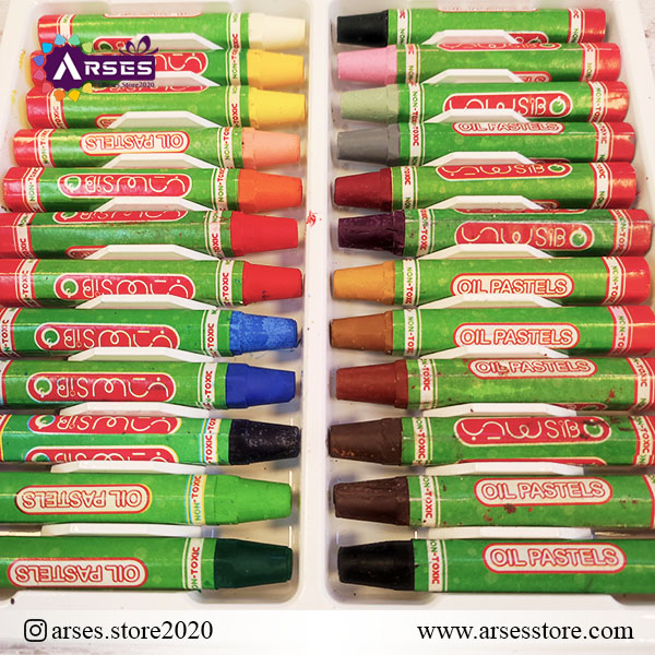 پاستل 24 رنگ سیب2