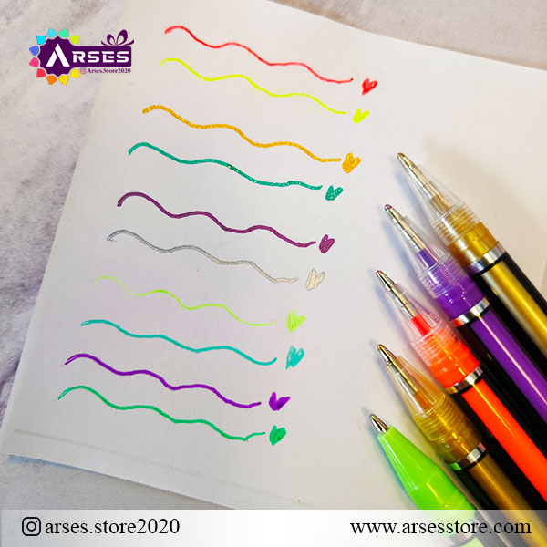 خودکار 36 رنگ اکلیلی شبرنگ3