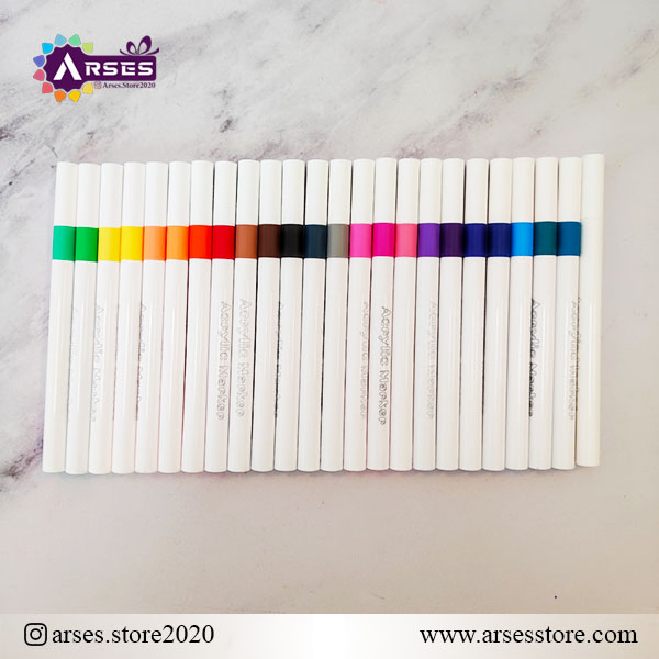 ماژیک 24 رنگ اکرولیک