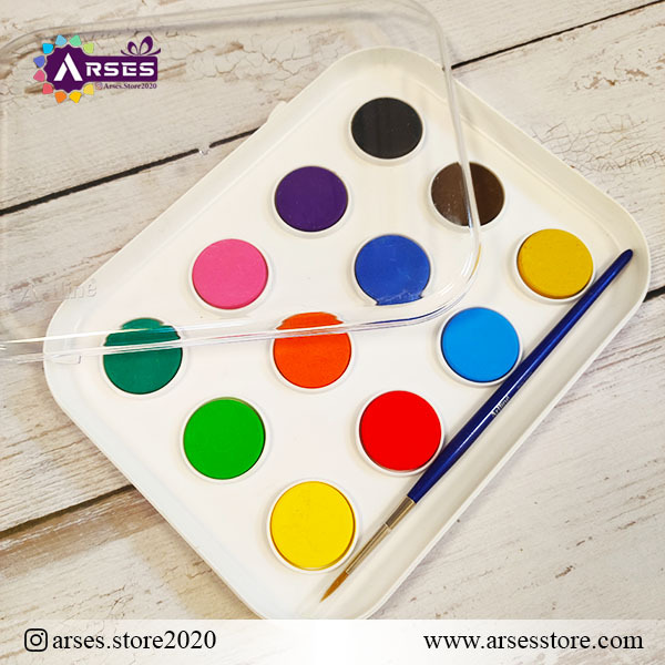 آبرنگ 12 رنگ آرت لاین2