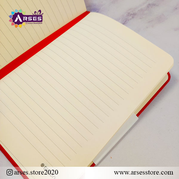 دفتر یادداشت 96 برگ الیپون صورتی