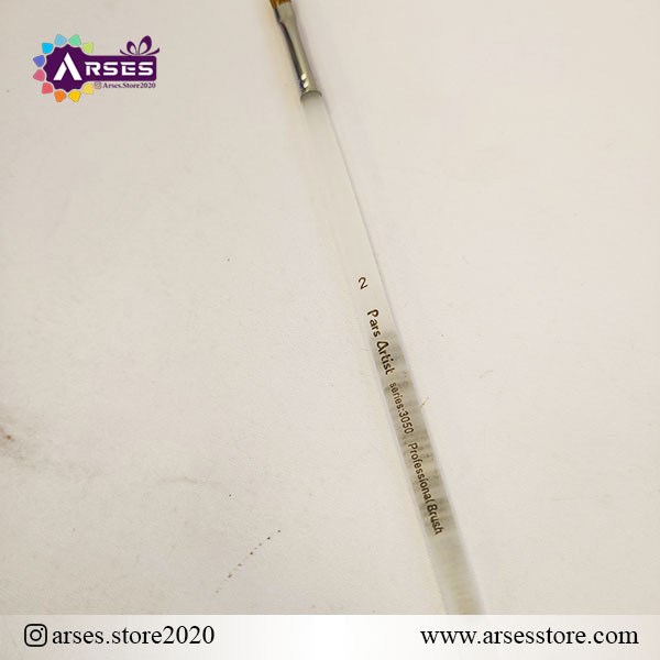 2قلمو تخت مو طبیعی سایز 2 پارس آرتیست سری 3050