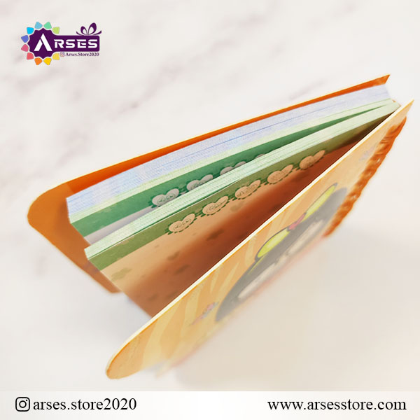 دفتر یادداشت فنری کوچک طرح دختر عینکی2
