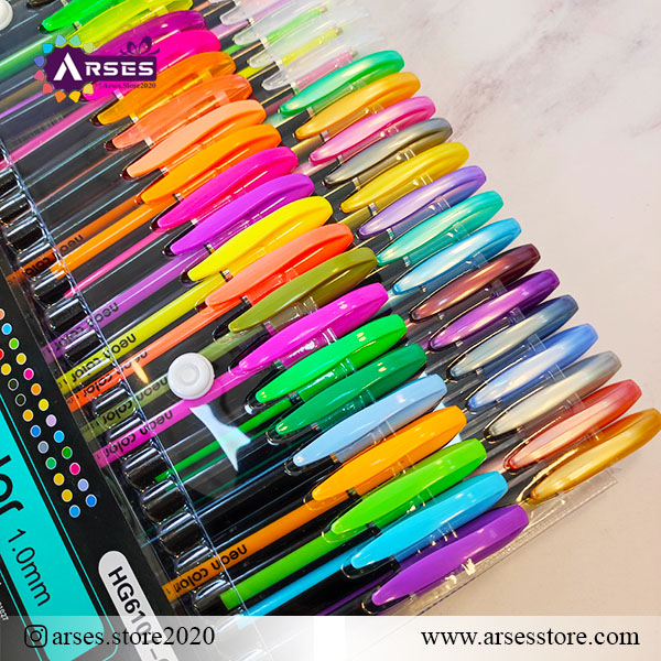 خودکار 60 رنگ اکلیلی شبرنگ2
