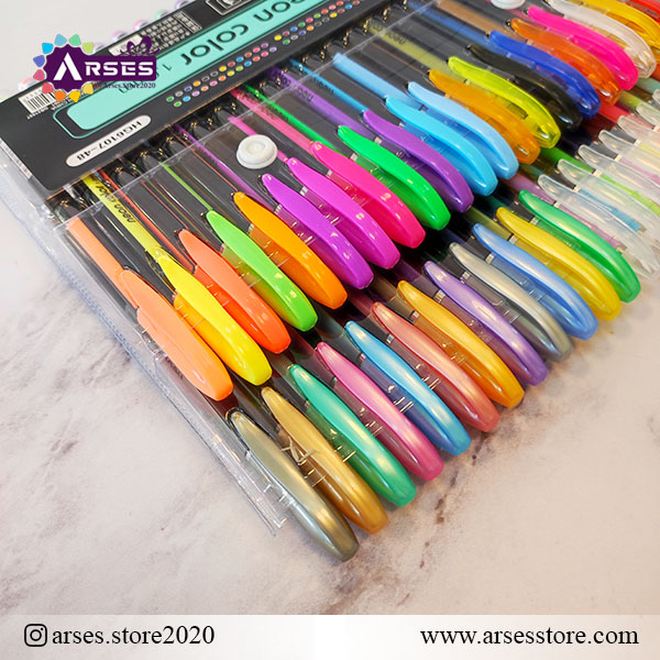 خودکار 48 رنگ اکلیلی شبرنگ2