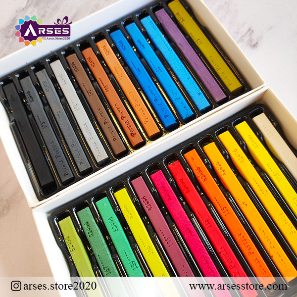 پاستل گچی 24 رنگ پژواک2