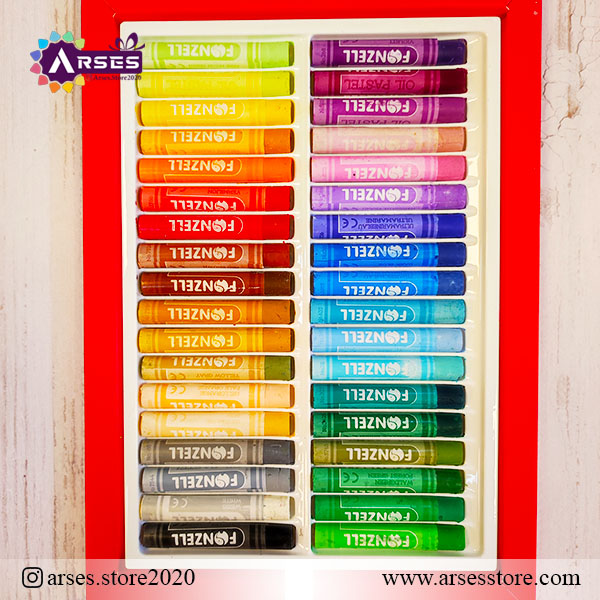 پاستل 36 رنگ روغنی فونزل2