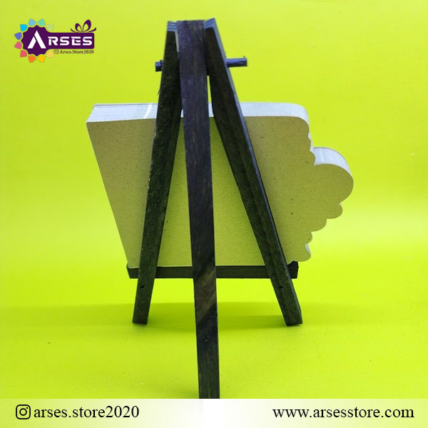 کاغذ یادداشت پایه دار سویل عکس از پشت