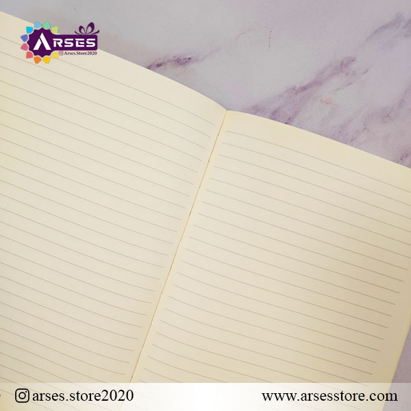 دفتر جلد نرم باریک خاکستری یوروپن1