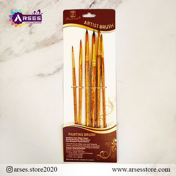 ست قلمو 6 عددی گرد2