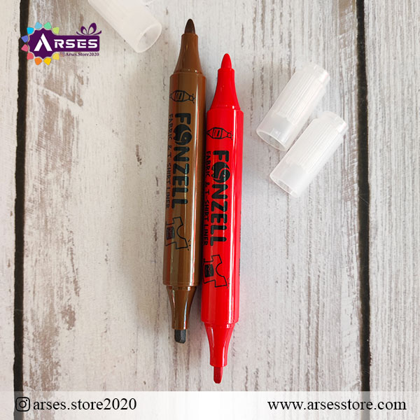 ماژیک 12 رنگ پارچه فونزل3