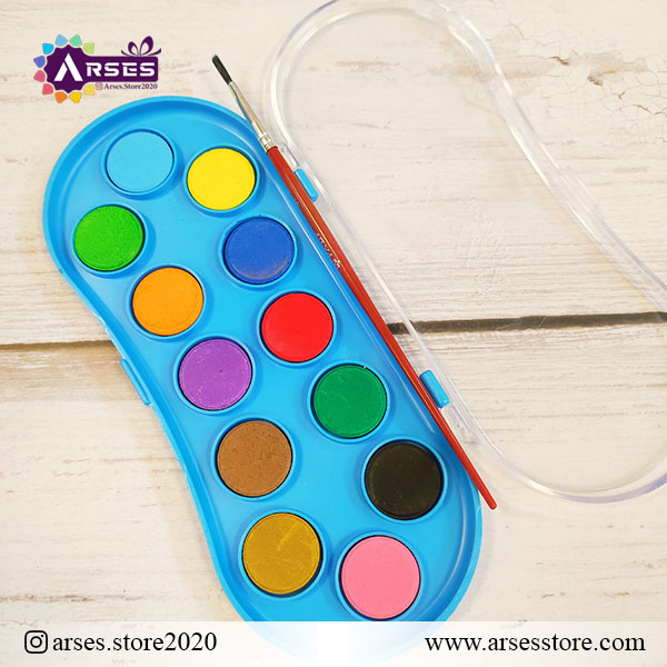 آبرنگ 12 رنگ آریا2