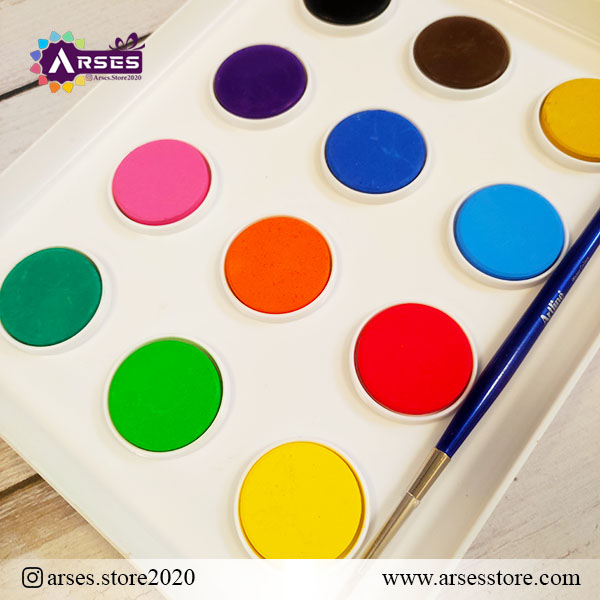 آبرنگ 12 رنگ آرت لاین3