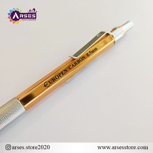 اتود 0.5 طلایی فلزی یوروپن مدل carbon1